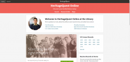 Heritage Quest Online