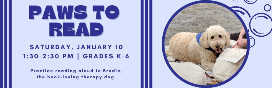 1-10 Paws to Read with Brodie