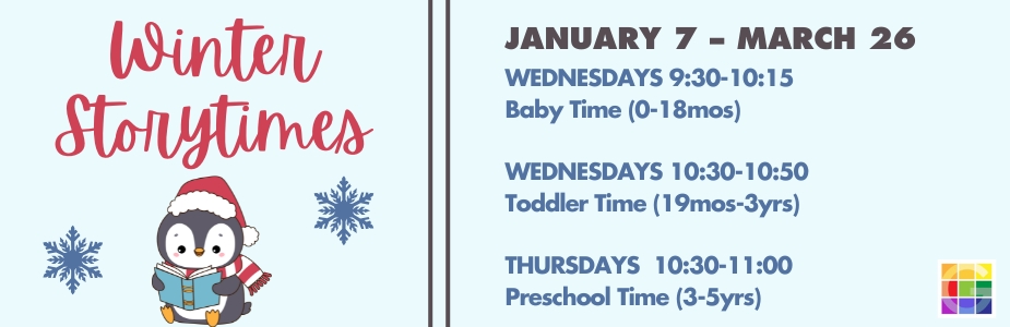 1-7 Winter Storytimes