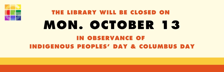 10-13 Library Closed