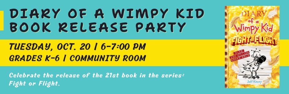 10-20 Diary of a Wimpy Kid Book Release Party