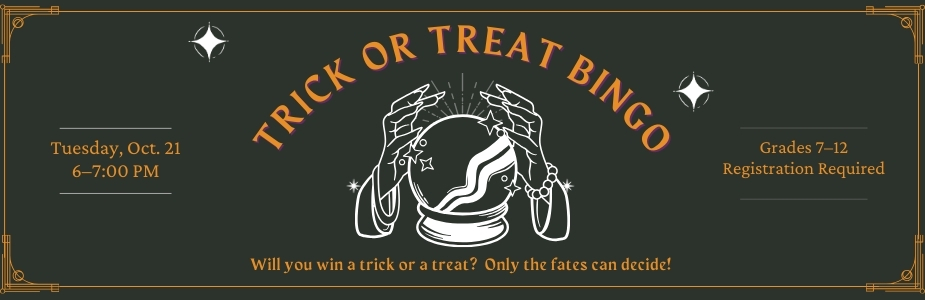10-21 Trick or Treat BINGO