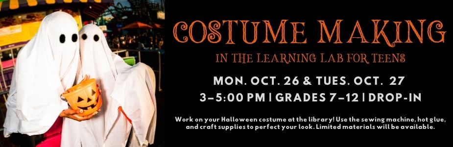 10/26 & 10/27 Costume Making 