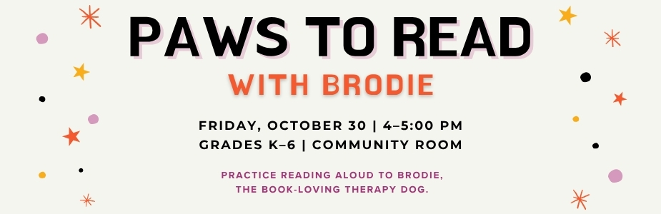 10-30 Paws to Read