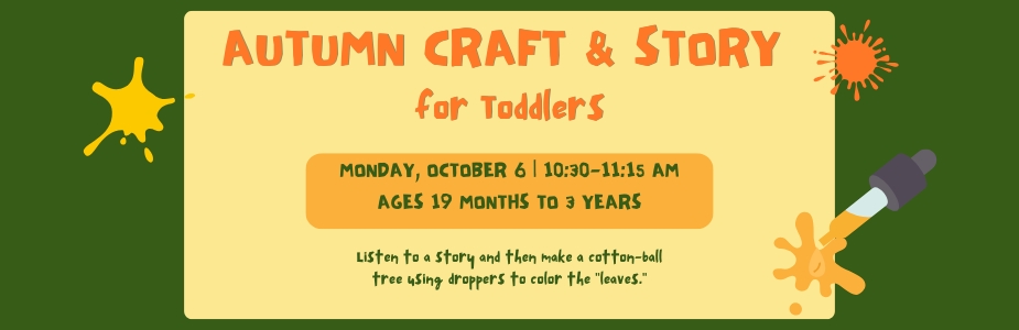 10-6 Autumn Craft & Story