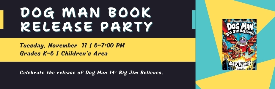 11-11 Dog Man Release Party