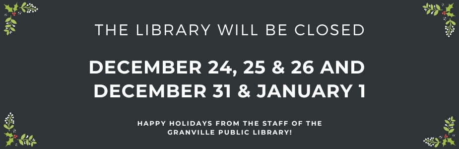 12-24 Winter Holiday Closure