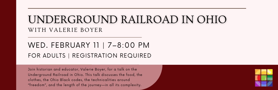 2-11 Underground Railroad with Valerie Boyer