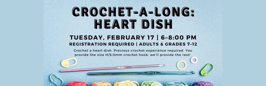 2-17 Crochet-a-Long: Heart Dish