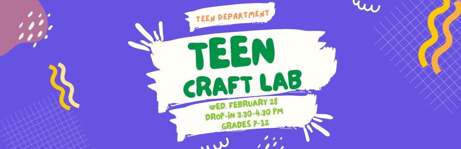 2-28 Teen Craft Lab