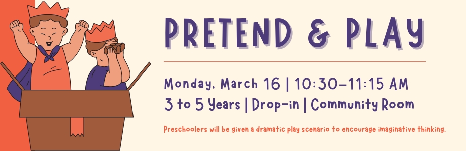 3-16 Pretend & Play