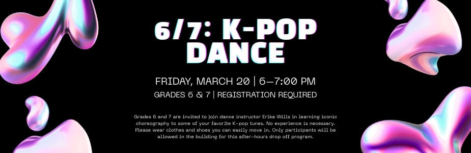 3-20 K-Pop Dance for Grades 6 & 7