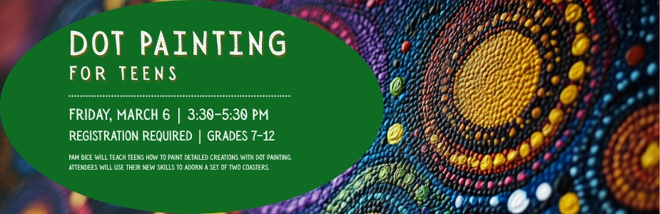 3-6 Teen Dot Painting