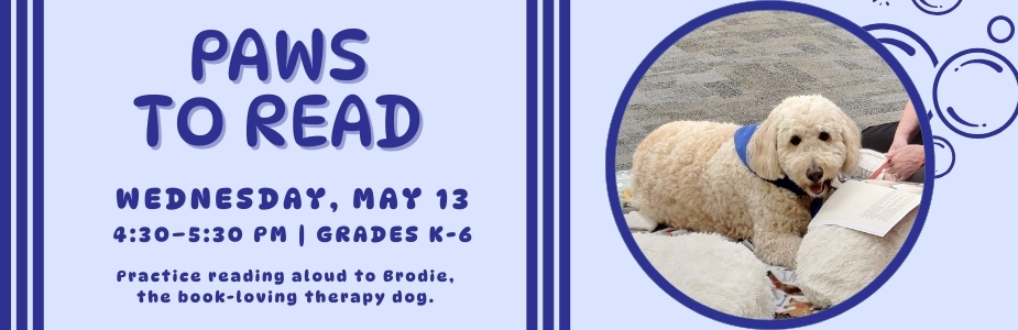 5-13 Paws to Read