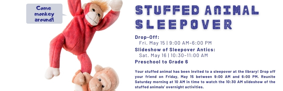 5-15 & 5-16 Stuffed Animal Sleepover