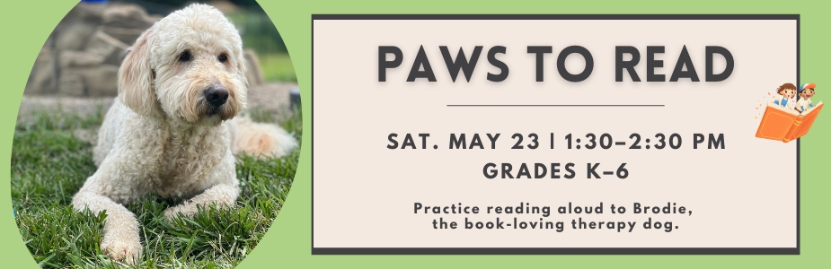 5-23 Paws to Read