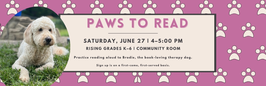 6-27 Paws to Read