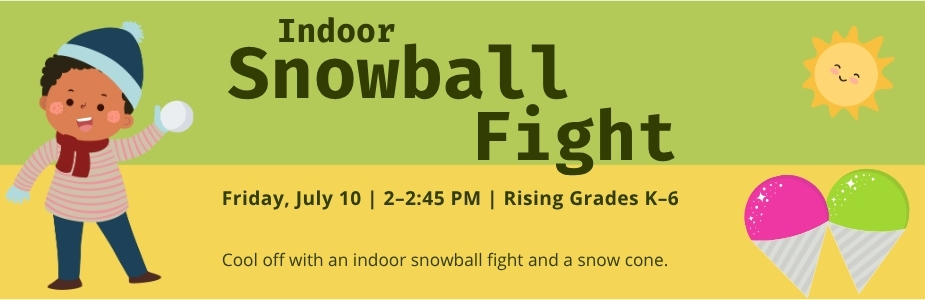 7-10 Indoor Snowball Fight
