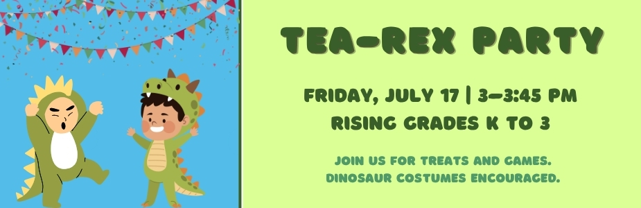 7-17 Tea-Rex Tea Party