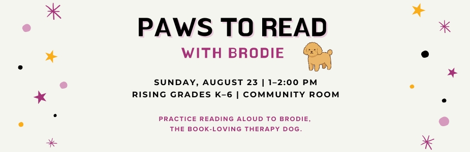 8-23 Paws to Read