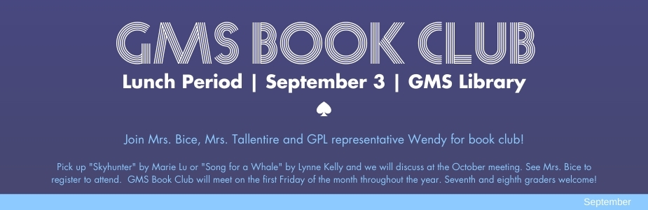 9-3 GMS Book Club